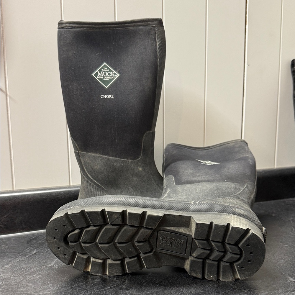 Muck Chore Black Boots